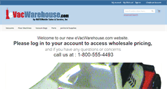 Desktop Screenshot of evacwarehouse.com